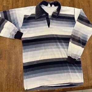 Men's Vintage Campus Tall Striped Polo Shirt - Blue Variants